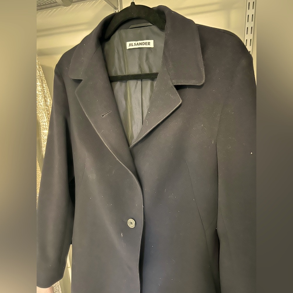 Jill Sander Wool, Cashmere and Silk trench.